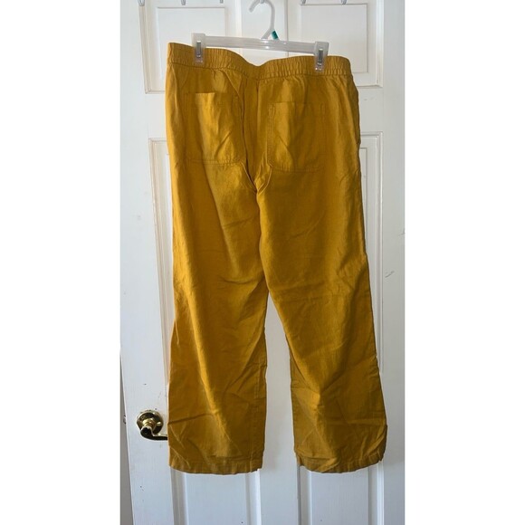 Old Navy, mustard yellow Pants sz L - Picture 3 of 3